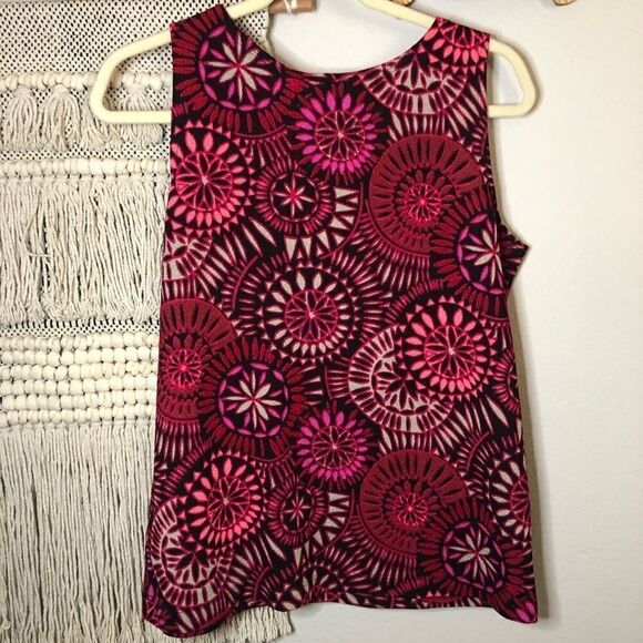 Liz Baker Petite Patterned Tank PL - Picture 3 of 6